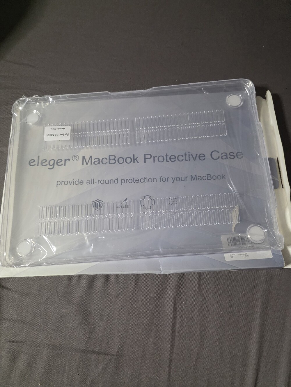 Clear MacBook Neo 13" Protective Case - Transparent